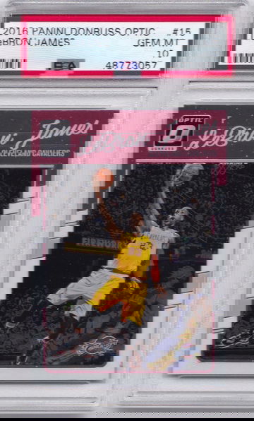 2016 LeBron James Optic PSA 10