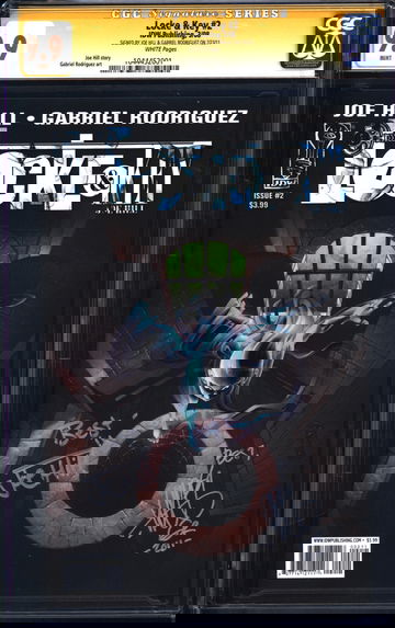 Locke & Key #2 (2008) CGC 9.9 -- Single Highest Signed Copy Hill & Rodriguez 9.8