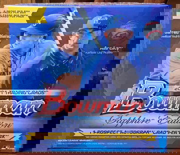 2021 Bowman Sapphire Edition