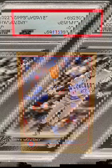 2022 Topps Update Seiya Suzuki Gold /2022 PSA 10