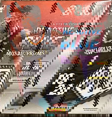 2019-20 Panini Mosaic Mega Box Reactive Blue Zion RC sealed 