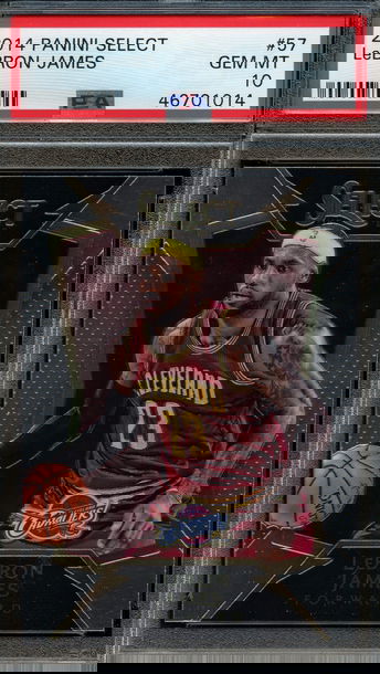 2014 Select #57 LeBron James PSA 10 Gem Mint