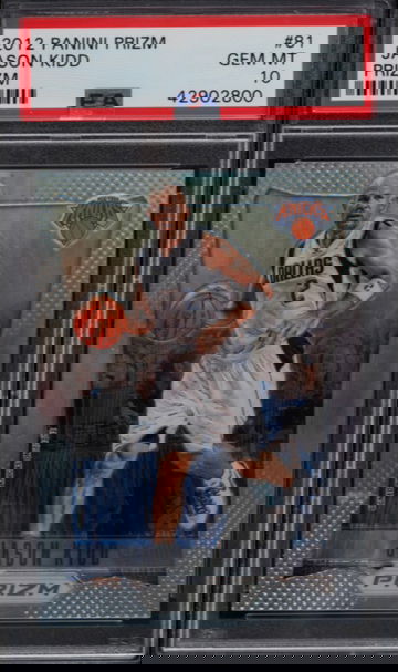 2012 Prizm Silver Jason Kidd PSA10