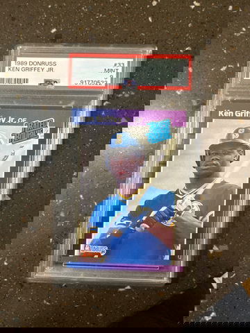 Donruss Ken Griffey Jr. PSA Slabbed 9 Mint
