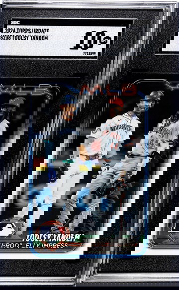 2024 Topps Update Veteran Combos Julio Rodriguez/Elly De La Cruz #US238 SGC 10