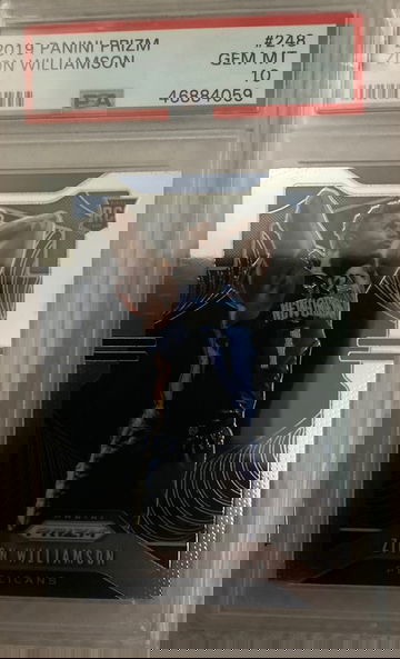 Zion Williamson Prizm PSA 10