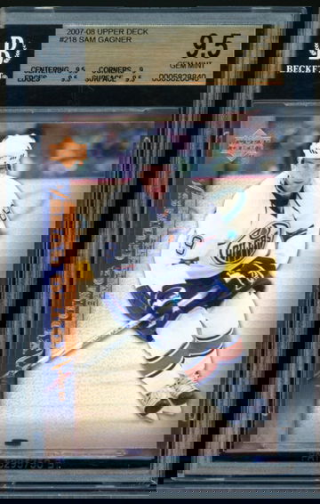 2007-08 Upper Deck #218 Sam Gagner BGS 9.5 Gem-Mint