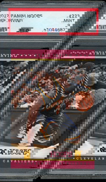 Kyrie Irving 2012/13 Panini NBA Hoops RC #223 PSA 9 MINT Cavaliers Nets