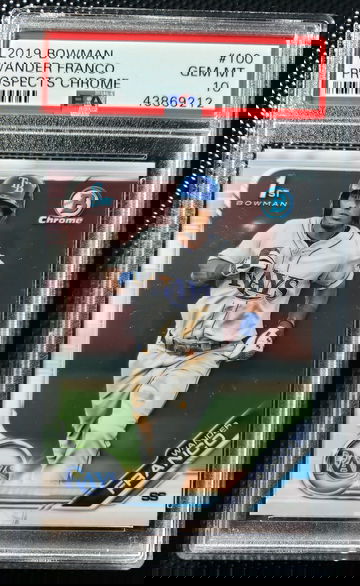 2019 Bowman Chrome Wander Franco PSA 10