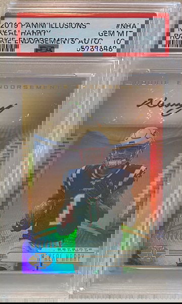 2019 Illusions #RE-NHA RC AUTO N’Keal Harry Chicago Bears PSA 10