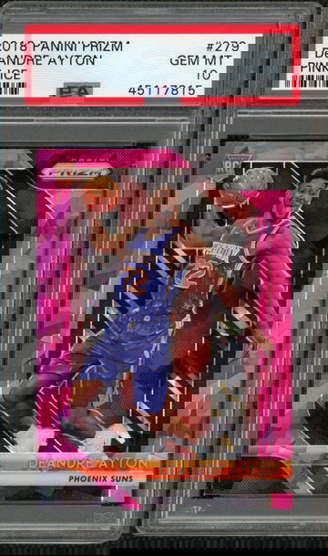 DeAndre Ayton 2018 Pink Ice PSA 10