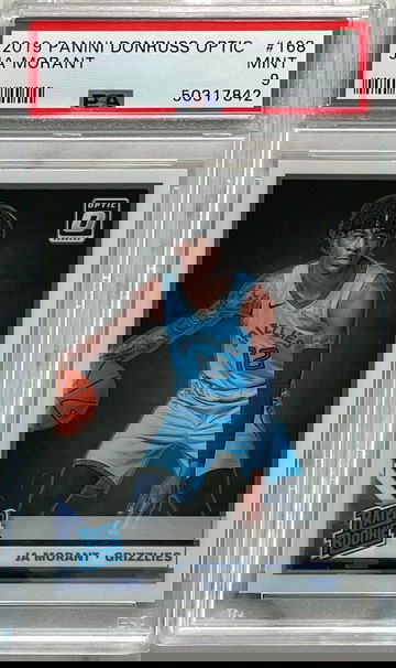 2019 Donruss Optic #168 JA MORANT PSA 9