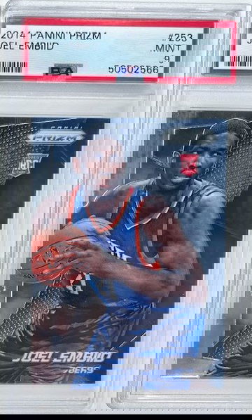 2014 Prizm Joel Embiid Prizm PSA 9