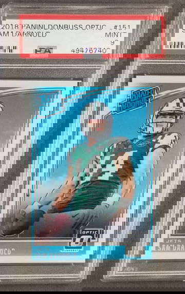 2018 Donruss Optic Sam Darnold PSA 9 Mint