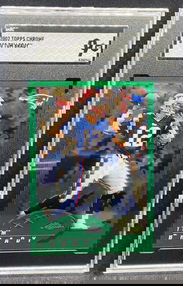 TOM BRADY 2002 Topps CHROME #100