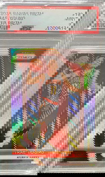 2018 Prizm Silver Trae Young Rookie PSA 9