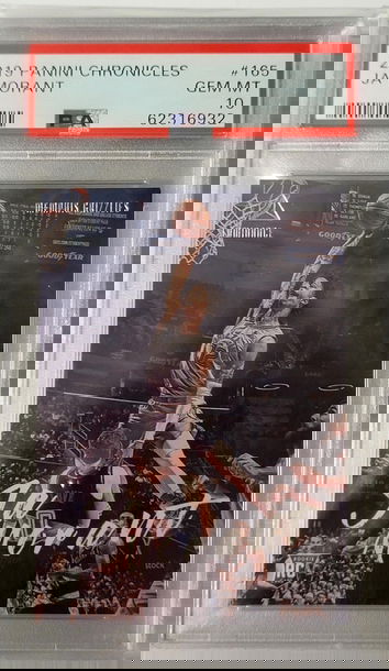 2019-20 Panini Chronicles Luminance RC Ja Morant PSA 10