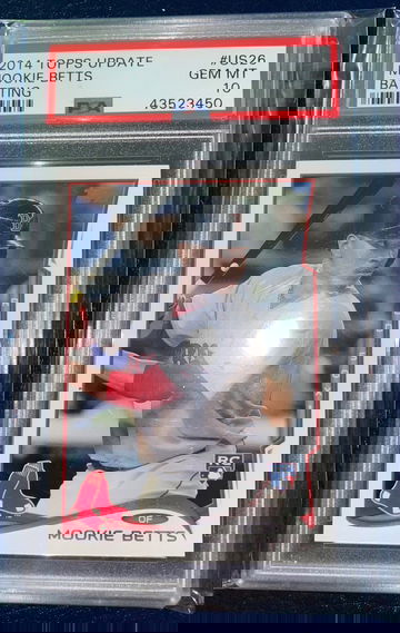 Mookie Betts 2014 Topps Update #US26 PSA 10