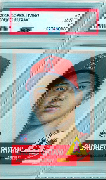 2018 Topps Living #7 Shohei Ohtani PSA 9 MINT!