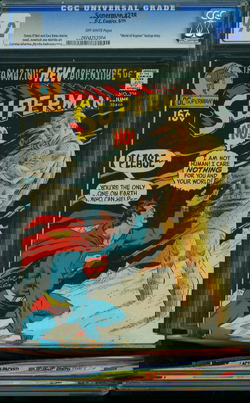 SUPERMAN #238, CGC 9.2 NM-