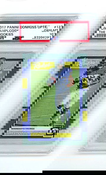 2017 Dalvin Cook Donruss Optic PSA 10 Gem Mint