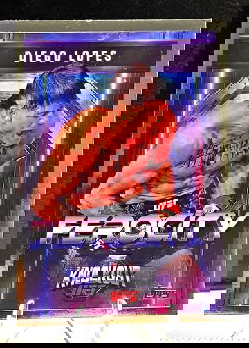 2025 Topps Knockout UFC  Diego Lopes  Ferocity SP