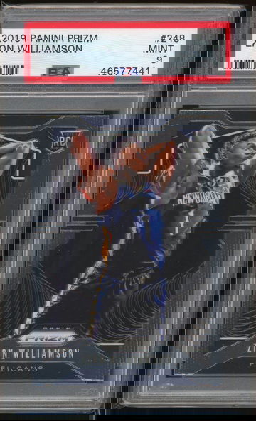 2019 Panini Prizm Zion Williamson PSA 9
