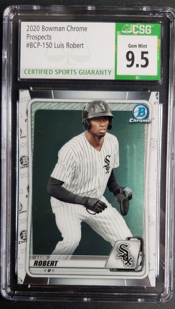 2020 Bowman Chrome Prospects #BCP150 Luis Robert CSG 9.5 GEM MT