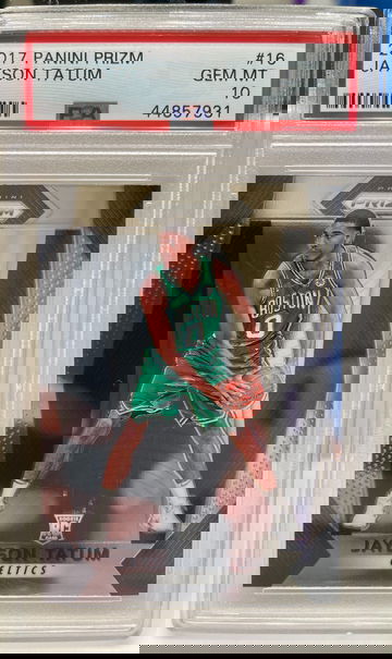 2017 Jayson Tatum Panini Prizm PSA 10 Rookie