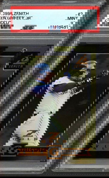 1998 Zenith Z-Gold #2 Ken Griffey Jr. MARINERS  #009/100 PSA 9 MINT 🔥