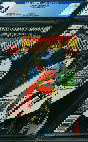 SPIDER-WOMAN #1, CGC 9.6 NM+