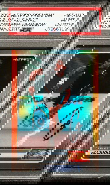 2022 Netpro Premium Carlos Alcaraz RC Auto /250