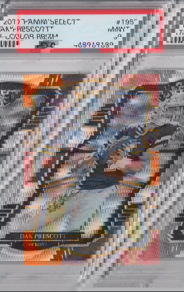 2017 Select Dak Prescott Tri-Color PSA 9