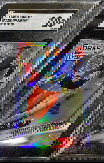 2015 Panini Prizm Draft Picks SILVER Dwight Freeney SGC 10 GEM MINT Future HOF