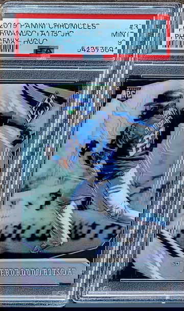 2019 FERNANDO TATIS JR Panini SILVER HOLO Prizm Phoenix PSA 9 POP 19 Rookie #3