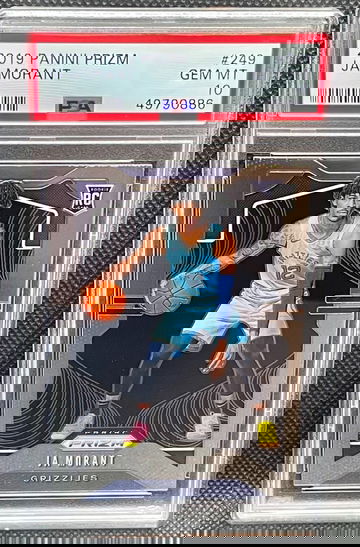 2019 Panini Prizm Ja Morant #249 PSA 10