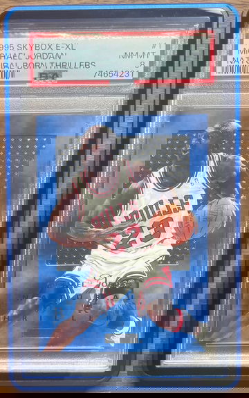 1995 Skybox E-XL Michael Jordan Natural Born Thrillers