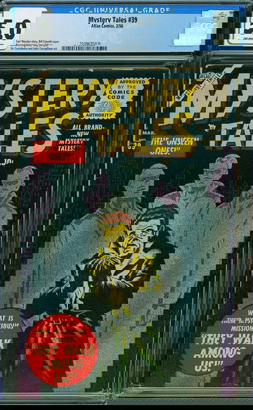 MYSTERY TALES #39, CGC 5.0 VGF