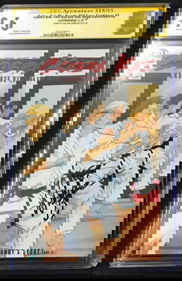 Cobra Kai The Karate Kid Saga Continues #2 Signed by William Zabka