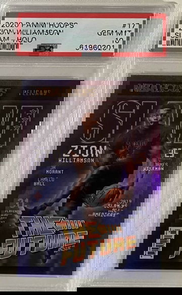 2020 Zion Williamson #17 Panini Hoops Slam-Holo PSA 10