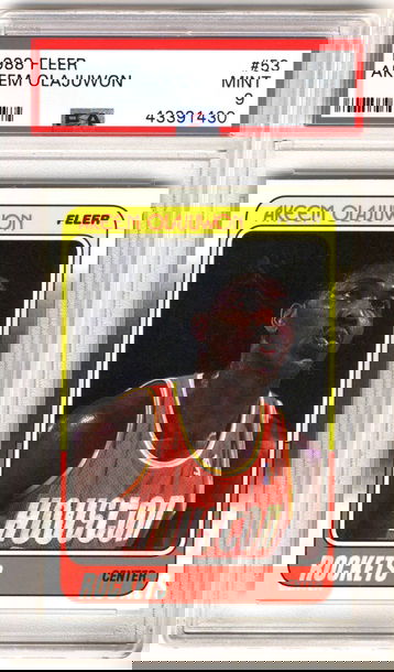 1988 Fleer Hakeem Olajuwon