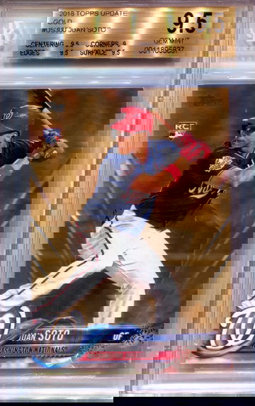 Juan Soto Gold Update 9.5