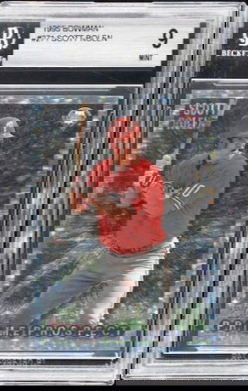 1995 Bowman Scott Rolen BGS 9 Mint