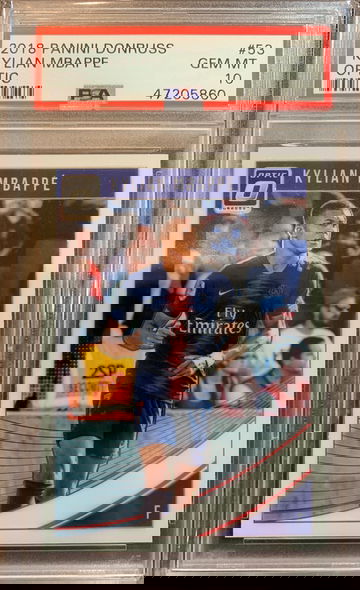 2018 Kylian Mbappe Donruss Optic PSA 10