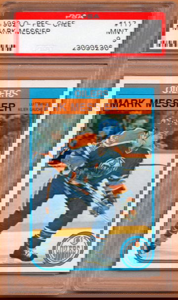 1982 O-Pee-Chee Mark Messier PSA 9