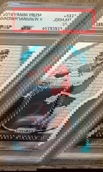 Gardner Minshew Prizm PSA 10