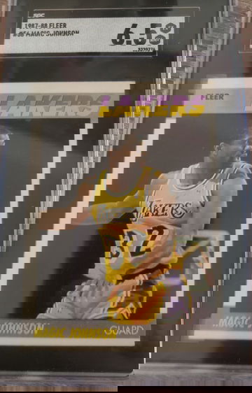 1987 Fleer Magic Johnson SGC 6.5 EX MT