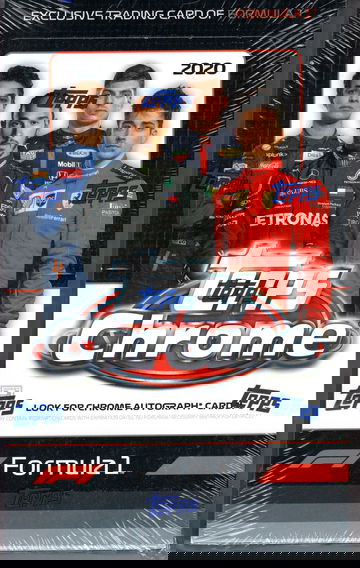 2020 Topps Chrome Formula 1  Hobby Box F1