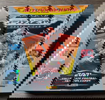2021 Prizm Football Draft Picks Hobby Box 5 Autoses 5 Autos
