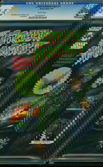 GREEN HORNET v2 #1, CGC 8.5 VF+